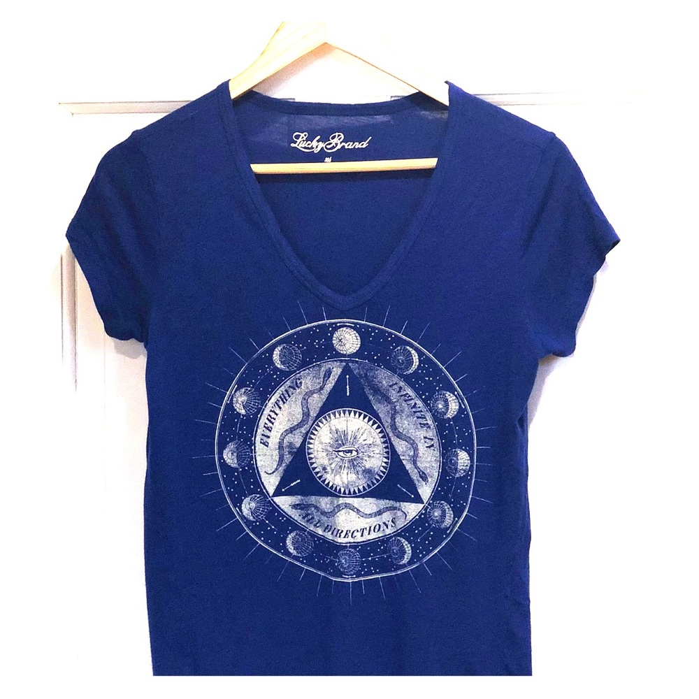 Lucky Brand moon phase tee 🌙